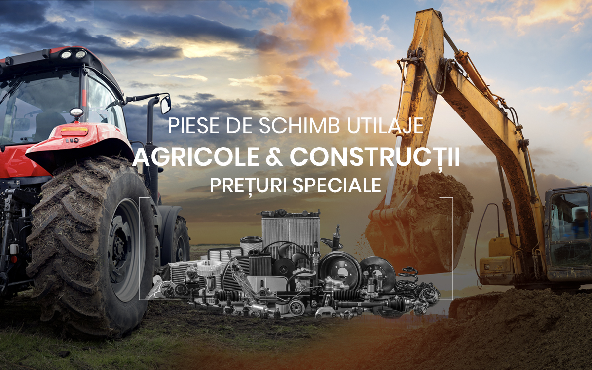 Promotii piese utilaje constructii si utilaje agricole