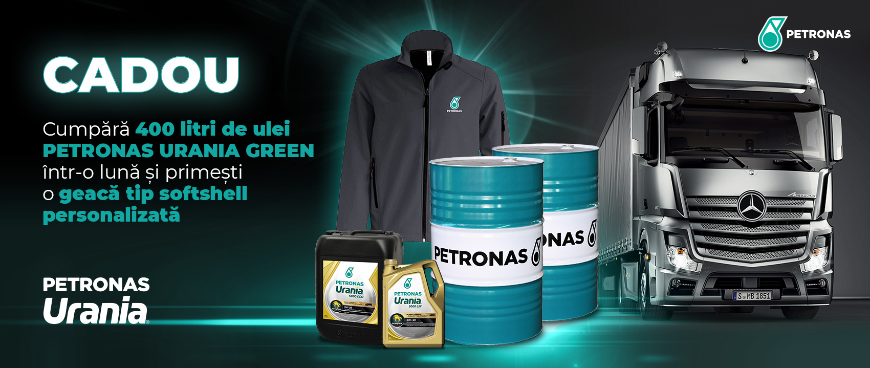 Promotie lubrifianti Petronas Urania