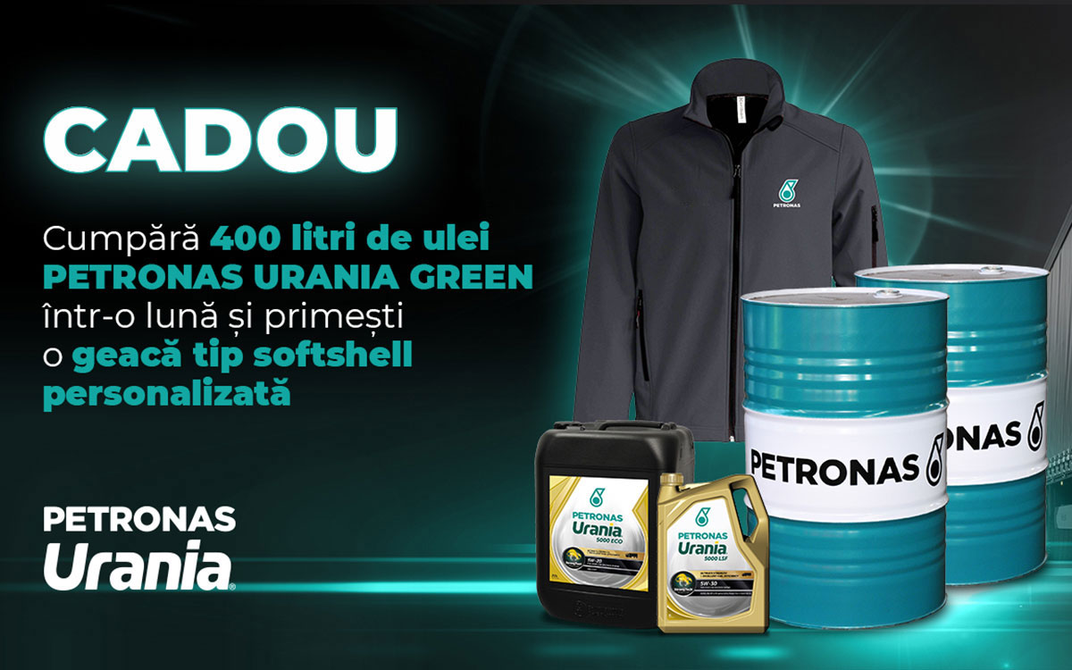 Promotie lubrifianti Petronas Urania