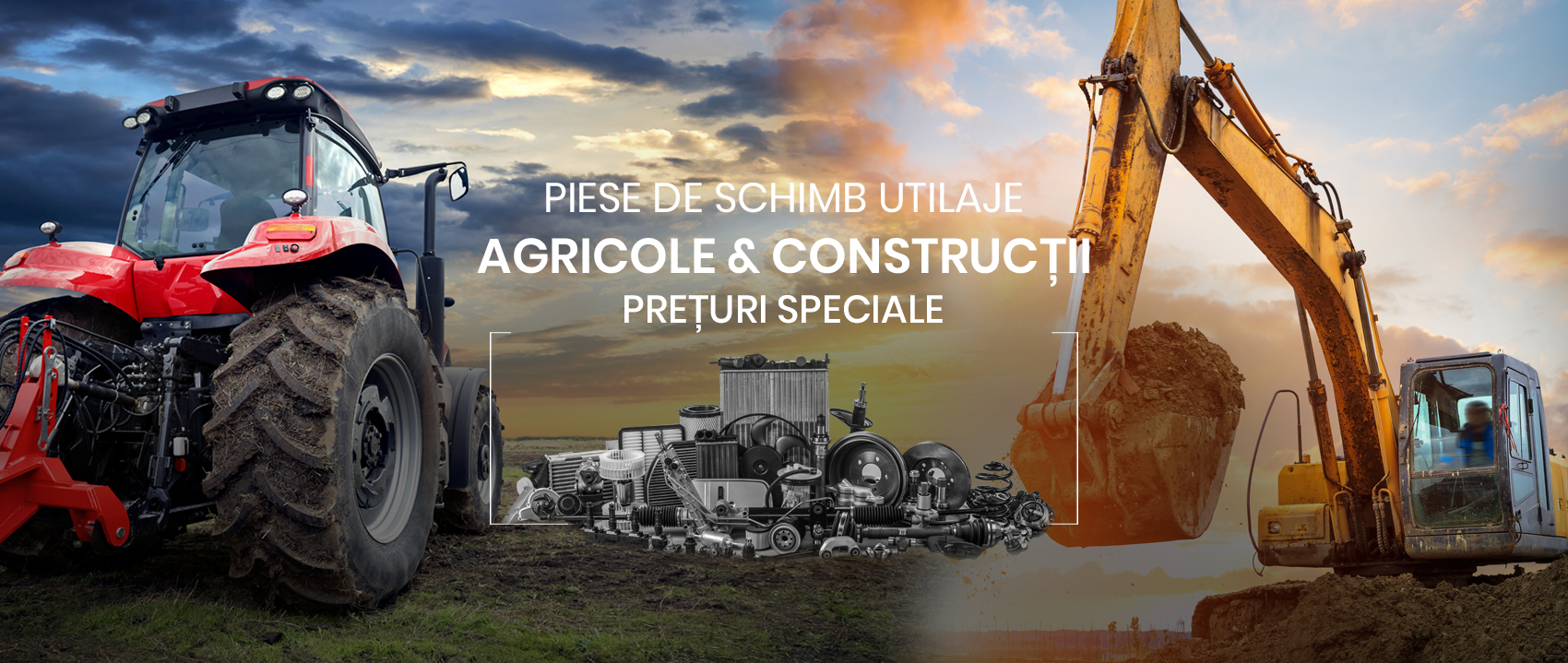 Promotii piese utilaje constructii si utilaje agricole